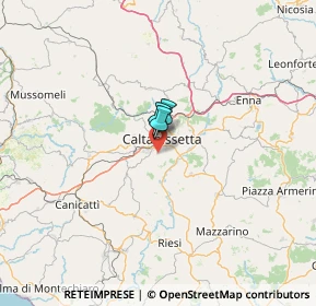 Mappa Zona Industriale Caltanissetta - C.da Calderaro presso Tipografia Paruzzo, 93100 Caltanissetta CL, Italia (58.2575)