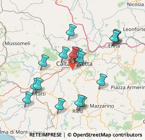 Mappa Zona Industriale Caltanissetta - C.da Calderaro presso Tipografia Paruzzo, 93100 Caltanissetta CL, Italia (16.62375)