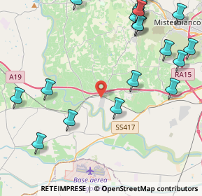 Mappa SS 192 - Km 73 - C.da Piraino, 95032 Belpasso CT (6.545)