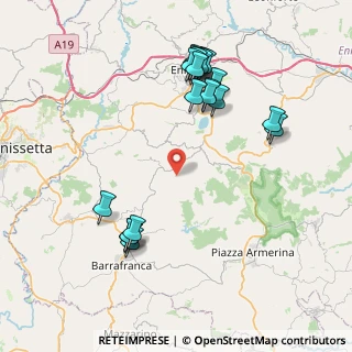 Mappa Strada Vicinale Bubudello, 94100 Enna EN, Italia (9.736)