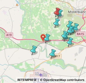 Mappa A19 Palermo - Catania, 95032 Belpasso CT, Italia (4.59077)