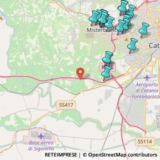 Mappa Masseria Alcalà, 95045 Misterbianco CT, Italia (6.9045)