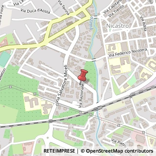 Mappa Via Razionale, 15, 88046 Lamezia Terme, Catanzaro (Calabria)