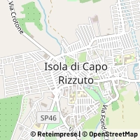 Map Isola di Capo Rizzuto