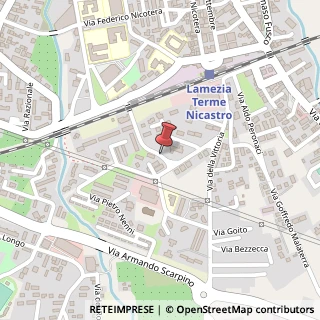 Mappa Via Enrico Berlinguer, 9, 88046 Lamezia Terme, Catanzaro (Calabria)