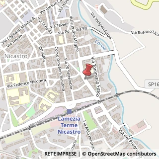 Mappa Via Francesco Colelli, 9, 88046 Lamezia Terme, Catanzaro (Calabria)