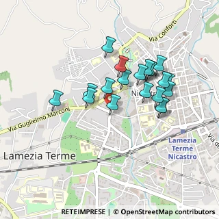 Mappa Via Aldo Moro, 88046 Lamezia Terme CZ, Italia (0.433)