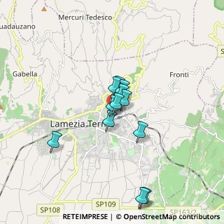 Mappa Via Federico Nicotera, 88046 Lamezia Terme CZ, Italia (1.42833)