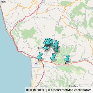 Mappa Via Albert Einstein, 88046 Lamezia Terme CZ, Italia (3.79909)
