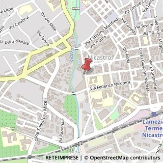 Mappa Via Cristoforo Colombo, 60, 88046 Lamezia Terme, Catanzaro (Calabria)