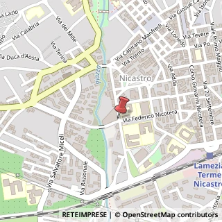 Mappa Via colombo cristoforo 59, 88046 Lamezia Terme, Catanzaro (Calabria)