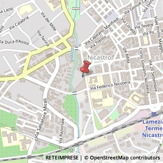 Mappa Via Cristoforo Colombo, 64, 88046 Lamezia Terme, Catanzaro (Calabria)