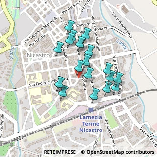 Mappa Via Tagliamento, 88046 Lamezia Terme CZ, Italia (0.2065)