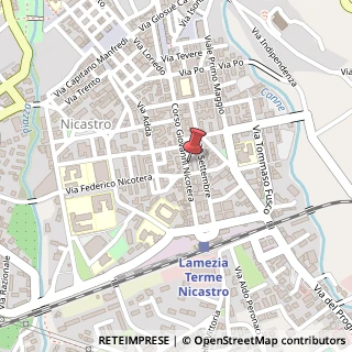 Mappa Corso Giovanni Nicotera 165, 88046 Lamezia Terme CZ, Italia, 88046 Lamezia Terme, Catanzaro (Calabria)