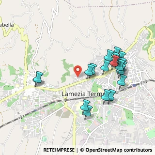 Mappa Contrada Canneto Cola, 88046 Lamezia Terme CZ, Italia (1.1055)