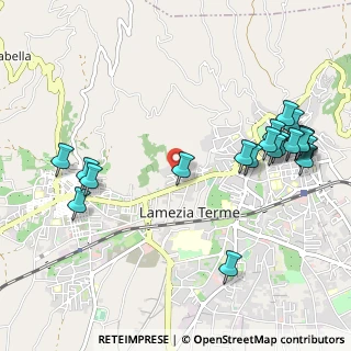 Mappa Contrada Canneto Cola, 88046 Lamezia Terme CZ, Italia (1.3665)