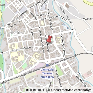 Mappa Via XX Settembre, 1, 88046 Lamezia Terme, Catanzaro (Calabria)