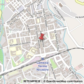 Mappa Via Tagliamento, 16, 88046 Lamezia Terme, Catanzaro (Calabria)