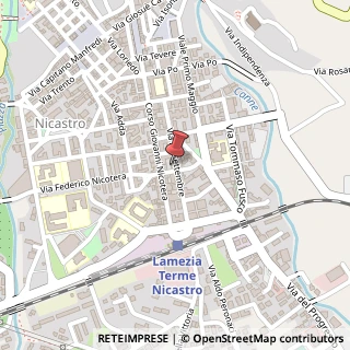 Mappa Via Tagliamento, 88046 Lamezia Terme, Catanzaro (Calabria)