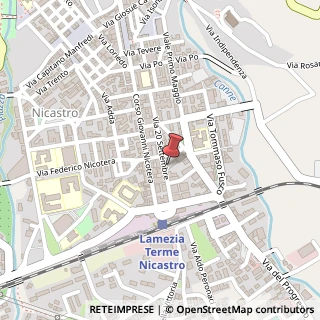 Mappa Via XX Settembre, 88046 Lamezia Terme CZ, Italia, 88046 Lamezia Terme, Catanzaro (Calabria)