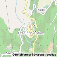 Mapa Feroleto Antico