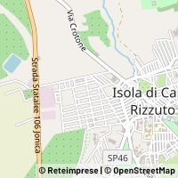 Kaart Isola di Capo Rizzuto