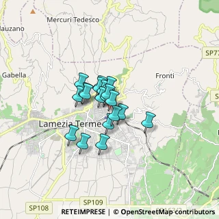 Mappa Via A. Misiani, 88046 Lamezia Terme CZ, Italia (1.08)