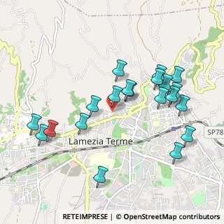 Mappa Via Gioacchino da Fiore, 88046 Lamezia Terme CZ, Italia (1.1165)