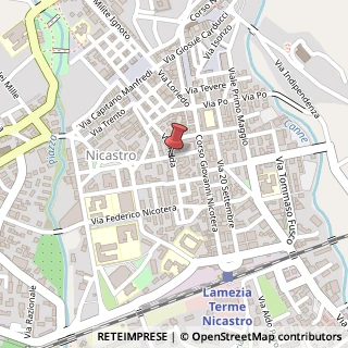 Mappa Via adda 18, 88046 Lamezia Terme, Catanzaro (Calabria)