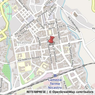 Mappa Via Metauro, 5, 88046 Lamezia Terme, Catanzaro (Calabria)