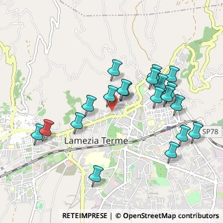 Mappa Contrada Ex Scirò, 88046 Lamezia Terme CZ, Italia (1.09)