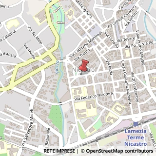 Mappa Piazza della Repubblica, 88046 Lamezia Terme CZ, Italia, 88046 Lamezia Terme, Catanzaro (Calabria)