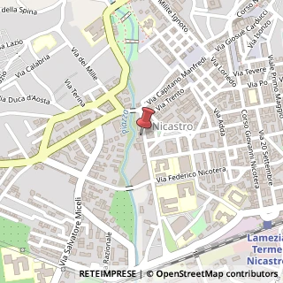 Mappa Via Cristoforo Colombo, 24, 88046 Lamezia Terme, Catanzaro (Calabria)