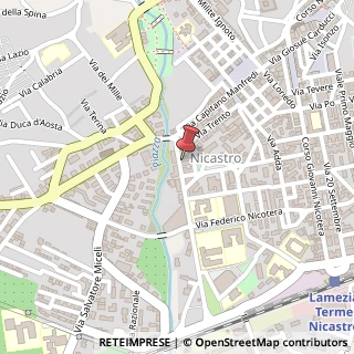 Mappa Via Cristoforo Colombo, 19, 88046 Lamezia Terme, Catanzaro (Calabria)