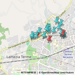 Mappa Via Sebastiano Guzzi, 88046 Lamezia Terme CZ, Italia (0.459)