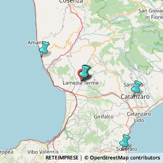 Mappa Via Sebastiano Guzzi, 88046 Lamezia Terme CZ, Italia (25.59455)