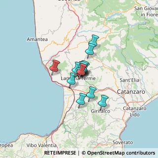 Mappa Via Arturo Perugini, 88046 Lamezia Terme CZ, Italia (7.44308)