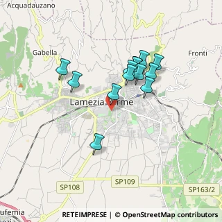 Mappa Via Arturo Perugini, 88046 Lamezia Terme CZ, Italia (1.68071)