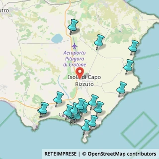 Mappa Via Cristoforo Colombo, 88841 Isola di Capo Rizzuto KR, Italia (5.3145)