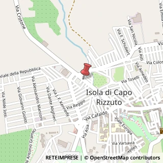 Mappa Via Crotone, 17, 88841 Isola di Capo Rizzuto, Crotone (Calabria)