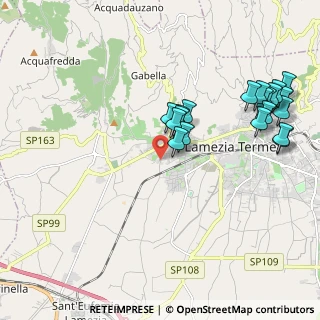 Mappa Via Martiri di Nassiriya, 88046 Lamezia Terme CZ, Italia (2.4395)