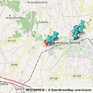 Mappa Via Martiri di Nassiriya, 88046 Lamezia Terme CZ, Italia (2.30833)
