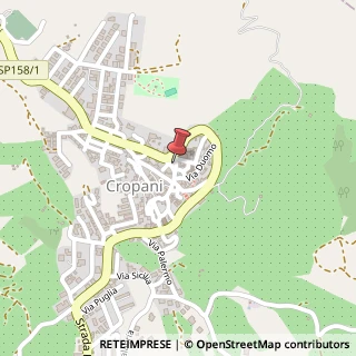Mappa Via dei Vespri, 18a, 88051 Cropani, Catanzaro (Calabria)