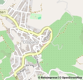 Mappa Via Dante Alighieri, 88051 Cropani CZ, Italia (0.07308)