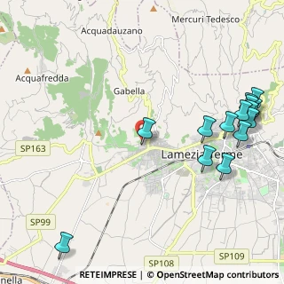 Mappa Via Vittorio Cataldi, 88046 Lamezia Terme CZ, Italia (3.03357)