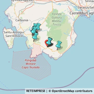 Mappa Via della Libertà, 09019 Teulada CA, Italia (9.40917)