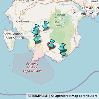Mappa Via della Libertà, 09019 Teulada CA, Italia (10.05067)