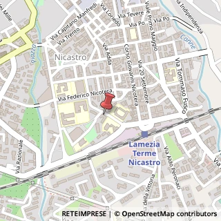 Mappa Via Leonardo da Vinci, 8, 88046 Lamezia Terme, Catanzaro (Calabria)