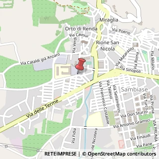 Mappa Piazza diaz armando, 88046 Lamezia Terme, Catanzaro (Calabria)