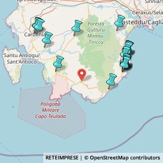 Mappa Via Trieste, 09019 Teulada CA, Italia (22.195)